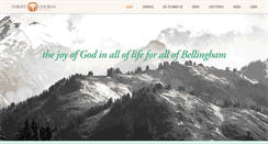 Desktop Screenshot of christchurchbellingham.org